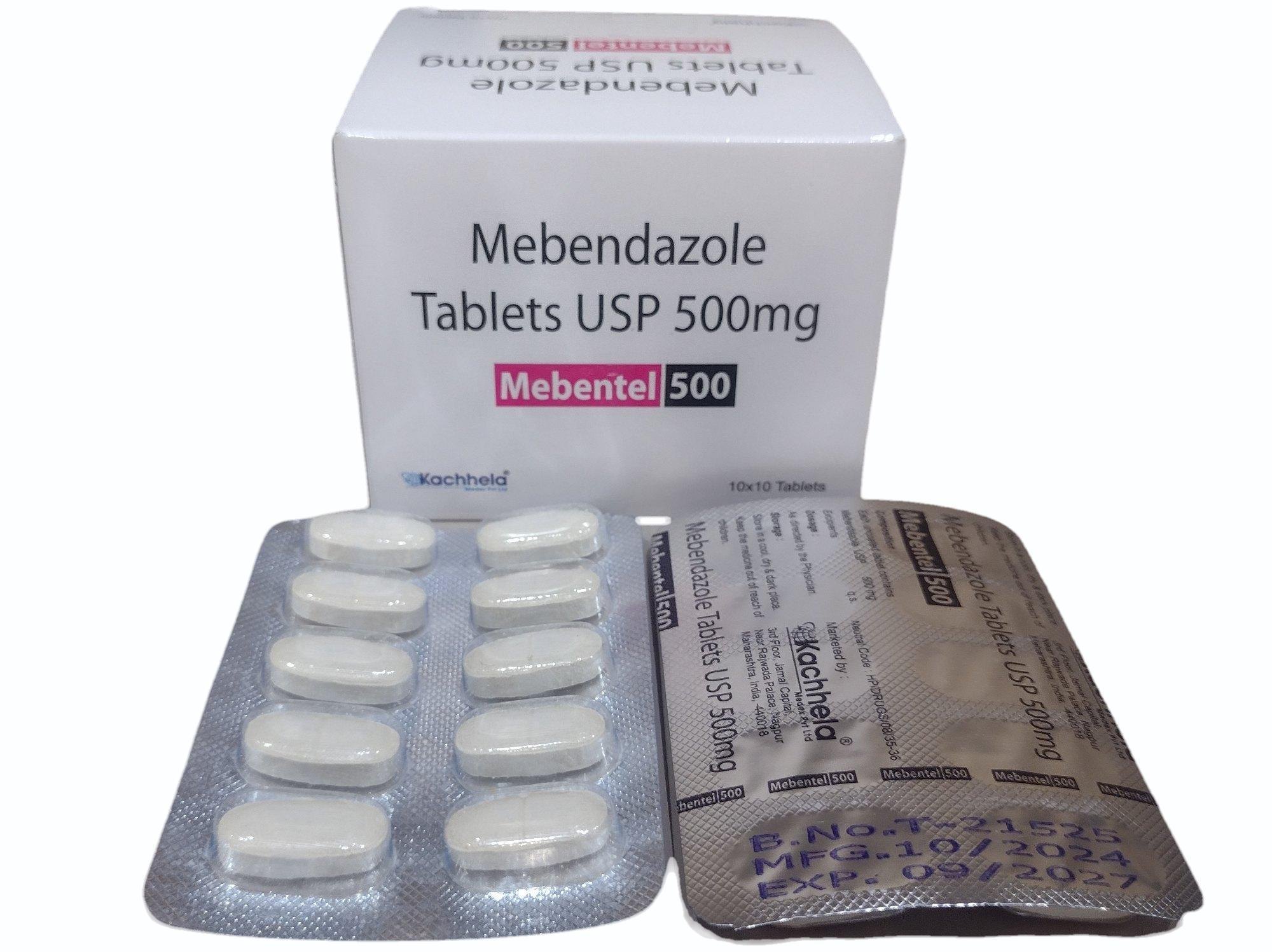 mebendazole 500mg tablet